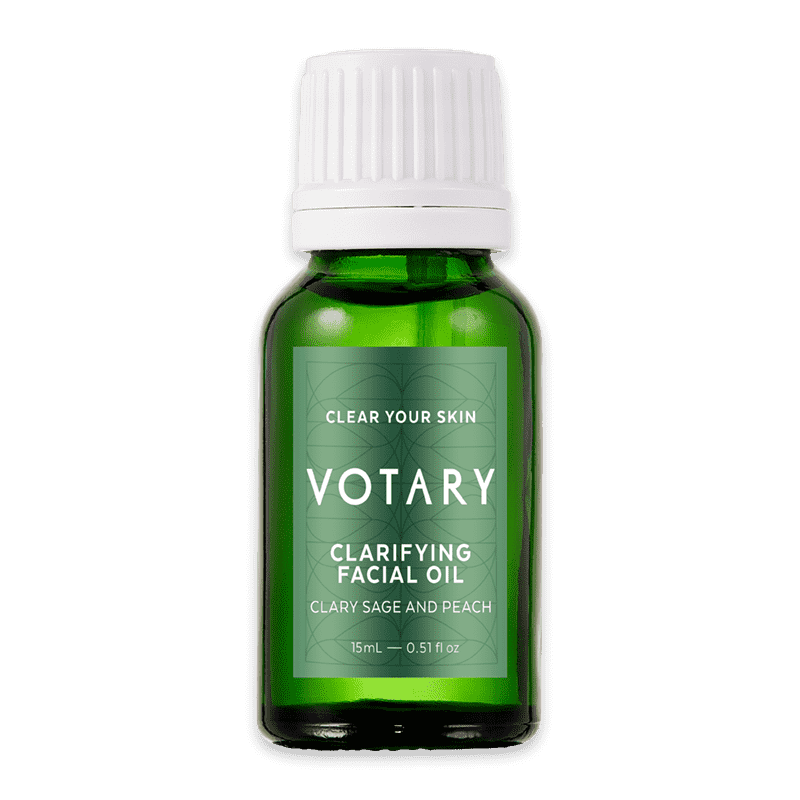 Aceite Facial Aclarador - Salvia Esclarea y Durazno